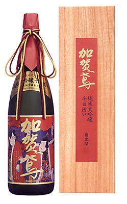 日本酒 石川県 福光屋 加賀鳶 純米大吟醸 千日囲い 錦絵ラベル 1800ml 1.8L 1本