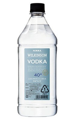 スマプレ会員 送料無料 アサヒ ウィルキンソン ウォッカ 40度 PET 1800ml 1.8L×12本