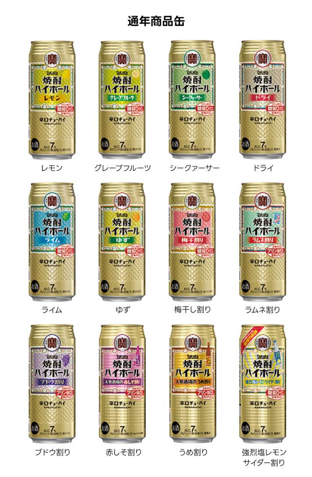 選べる 宝焼酎ハイボール タコハイ 500ml×2ケース/48本_1