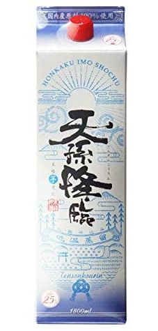 神楽酒造 天孫降臨 芋 25度 パック 1800ml 1.8L×6本