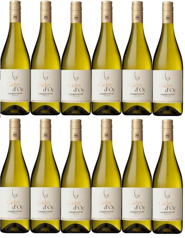 バロン フィリップ ド ロスチャイルド カデ・ドック シャルドネ 750ml×12本 ［白/ミディアムライト/フランス］ wine