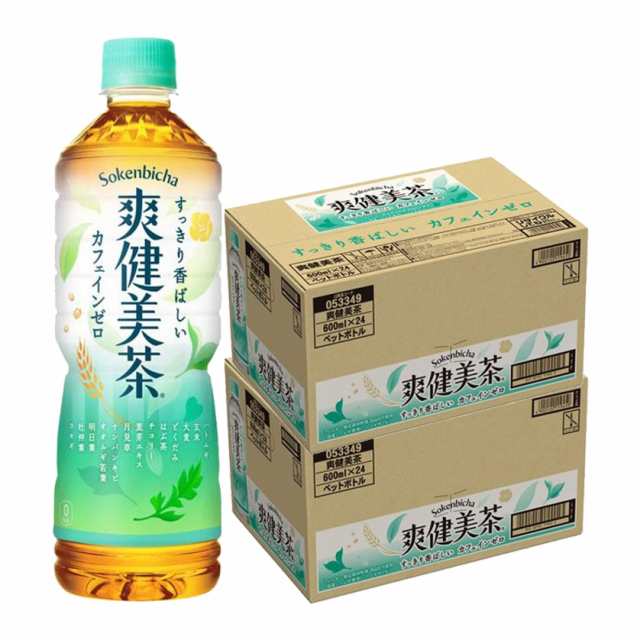 Pontaパス会員送料無料  コカ コーラ 爽健美茶 お茶 600ml×2ケース/48本の通販は