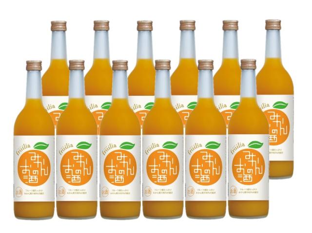 國盛 果実のお酒 フルリア みかんのお酒 720ml×12本