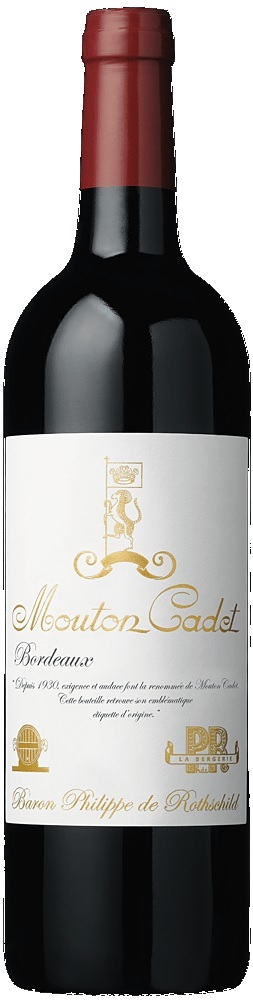 ワイン 送料無料 【エノテカ ENOTECA】バロン・フィリップ・ド・ロスチャイルド ムートン・カデ・ルージュ・クラシック 750ml×6本［赤/ミディアムフルボディ/ボルドー] wineの通販は 9,612円