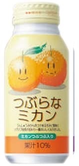ソフトドリンク 送料無料 JAフーズ大分 つぶらなミカン 190g×60本 2ケースの通販は 6,088円