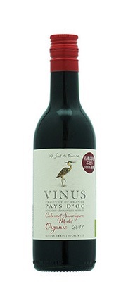 【クオーター】【1/4】 ヴィニウス オーガニック カベルネ・ソーヴィニヨン / メルロー クオーター 187ml×24本 wine