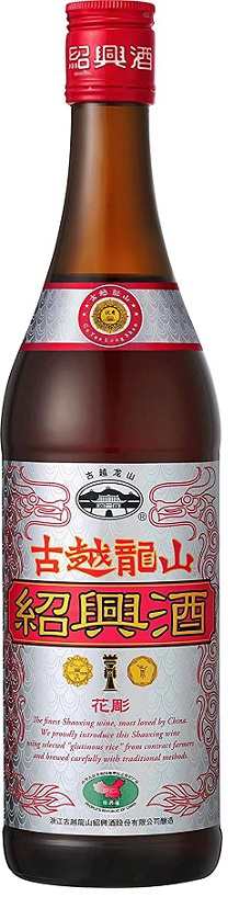 永昌源 古越龍山 銀龍 紹興酒 瓶 600ml×6本