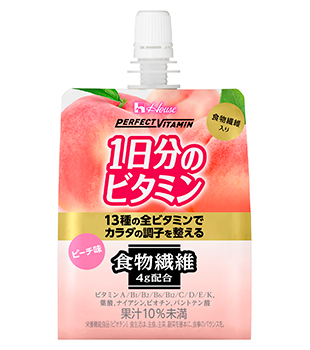 送料無料 ハウスウェルネス PERFECT VITAMIN 1日分のビタミンゼリー 180g×48個の通販は 7,915円