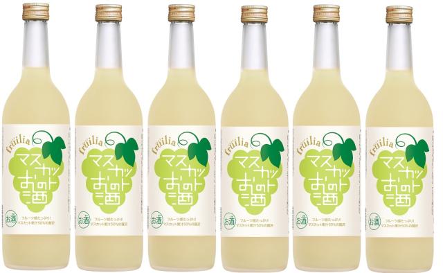 國盛 果実のお酒 フルリア マスカットのお酒 720ml×6本