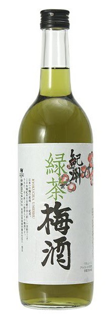 送料無料 梅酒 中野BC 緑茶梅酒 720ml×12本