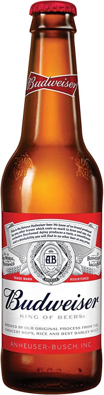 アンハイザー・ブッシュ・インベブ バドワイザー 瓶 330ml×1ケース/24