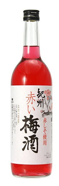 送料無料 梅酒 中野BC 赤い梅酒 720ml×12本