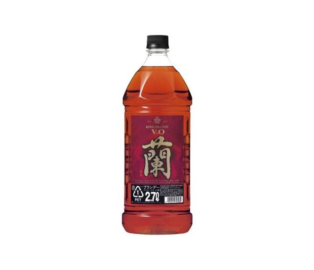 送料無料 洋酒 ブランデー 宝酒造 キング ブランデー V.O 蘭 2700ml 2.7L×6本の通販は