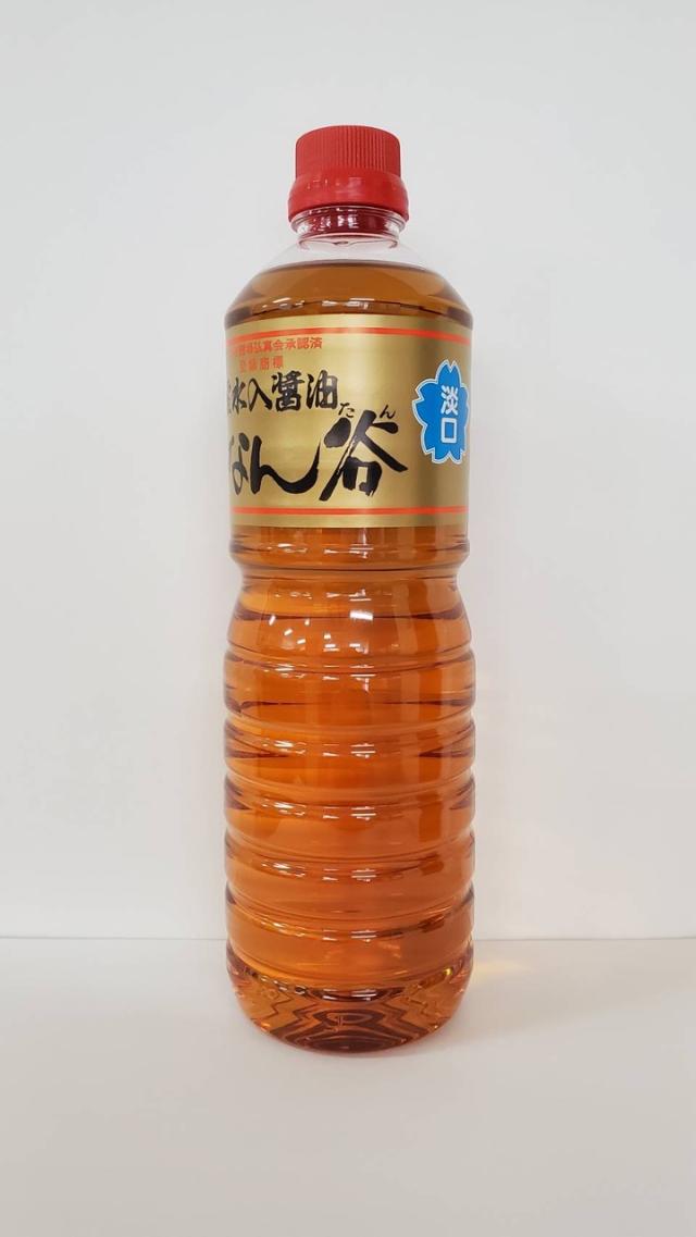 富山の醤油 穴谷醤油 あなんたんしょうゆ 淡口 薄口 1000ml 1L×15本