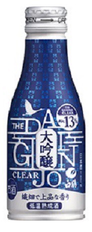 送料無料 日本酒 白鶴 THE 大吟醸 CLEAR ボトル缶 180ml×24本