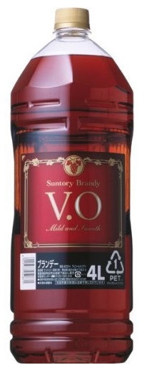 Pontaパス会員送料無料  サントリー ブランデー VO 4000ml 4L×4本の通販は 19,998円
