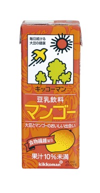 キッコーマン 豆乳飲料 マンゴー 200ml×2ケース/36本