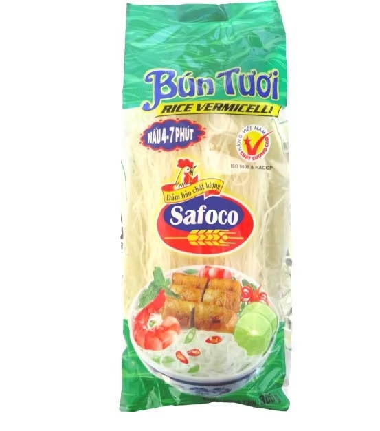 送料無料 INTER FRESH インターフレッシュ Safoco ベトナムビーフン ブン BUN TUOI 300g（麺太さ：約2mm） 10個