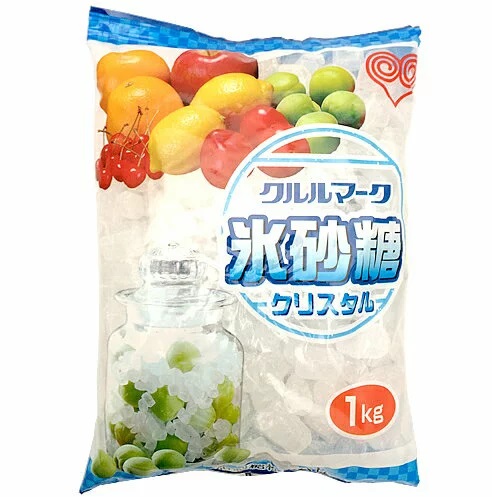 Pontaパス会員送料無料 伊藤忠製糖 氷砂糖 クリスタル 1キロ×2ケース/20個 の通販は