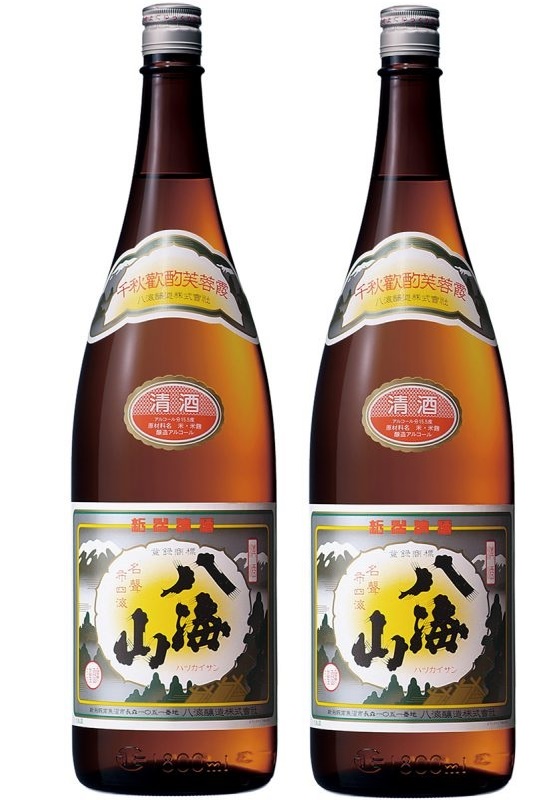 日本酒 八海醸造株式会社 清酒 八海山 普通酒 1800ml 1.8L×2本