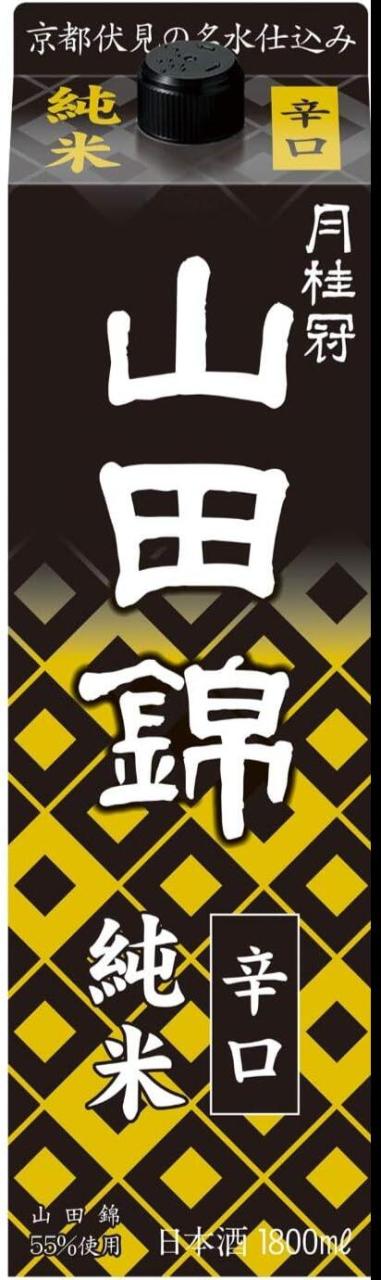 送料無料 月桂冠 山田錦 純米 パック 1800ml 1.8L×12本の通販は