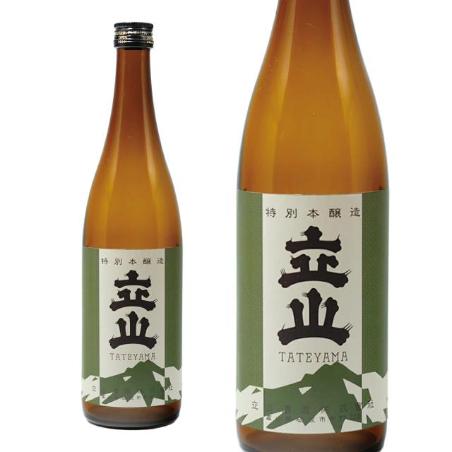 富山県 立山酒造 立山 特別本醸造 瓶 720ml×12本/1ケース