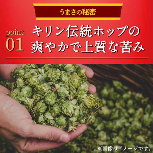 ビール キリン 本麒麟 350ml×24本/1ケース ほんきりん　スマプレ会員 送料無料 YLG heat_g｜au PAY マーケット