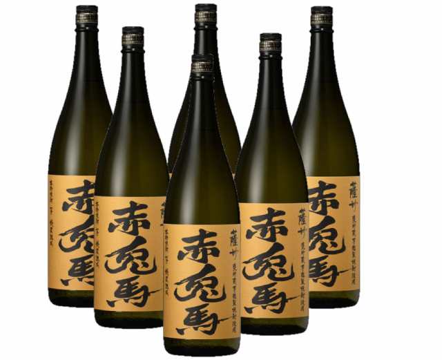 3/23は三太郎の日＆サンキュー配送で+5％ 送料無料 濱田酒造 本格芋焼酎 薩州 赤兎馬 せきとば 甕貯蔵芋麹製焼酎使用 25度 1800ml 1.8Ｌ×1ケース/6本