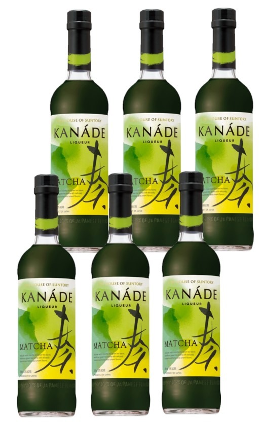 ジャパニーズクラフトリキュール サントリー KANADE 奏 抹茶 25度 700ml×1ケース/6本