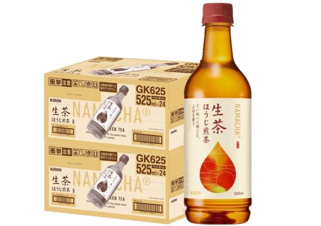 Pontaパス会員送料無料 キリン 生茶 ほうじ煎茶 525ml×48本/2ケースの通販は 4,690円