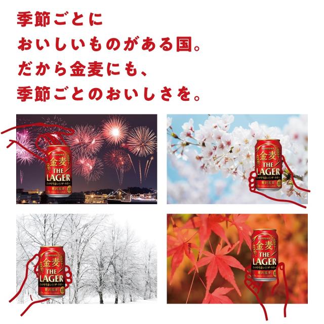 4/26限定 OFFクーポン 新ジャンル サントリー ビール 金麦 ザ・ラガー 500ml×48本/2ケース heat_g_13