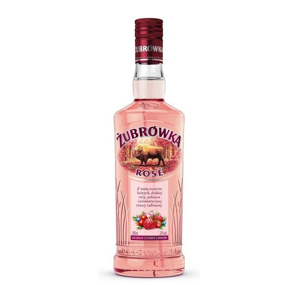 ウォッカ ズブロッカ バイソンロゼ 500ml×15本 リキュール