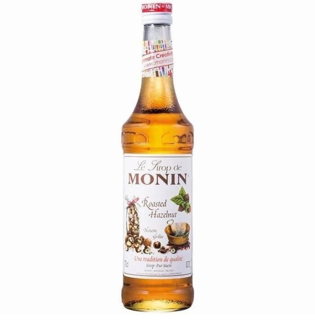送料無料 MONIN モナン ローステッドヘーゼルナッツ シロップ 700ml×12本 ノンアルコール シロップ