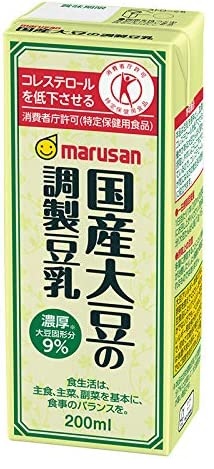 マルサンアイ 国産大豆の調整豆乳 パック 200ml×4ケース/96本