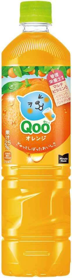 コカコーラ ミニッツメイド Qoo クー オレンジ 950ml×2ケース/24