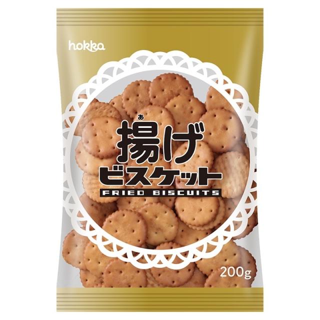 送料無料 北陸製菓 揚げビスケット 200g×2ケース/24袋 5,393円
