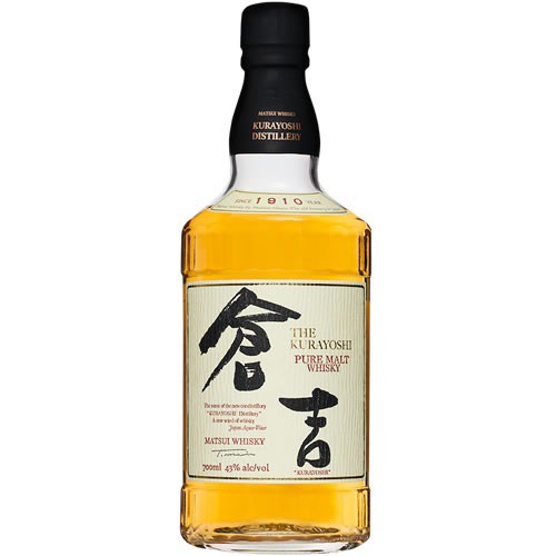 送料無料 松井酒造 マツイピュアモルトウイスキー 倉吉 43度