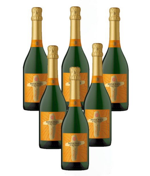 ミシオネス モスカート スパークリング 750ml×6本[チリ/泡/やや甘口]