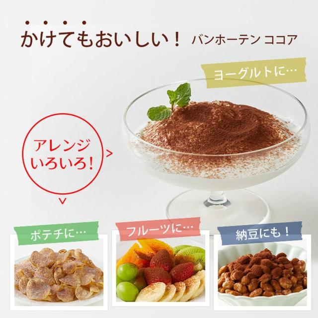 バンホーテン ピュアココア 100g×12個_3