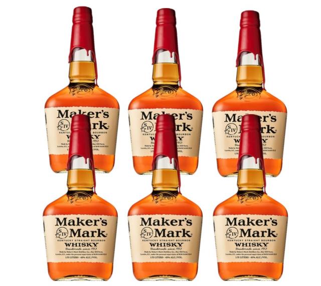 サントリー MAKER’S MARK メーカーズマーク 45度 1750ml 1.75L×1ケース/6本
