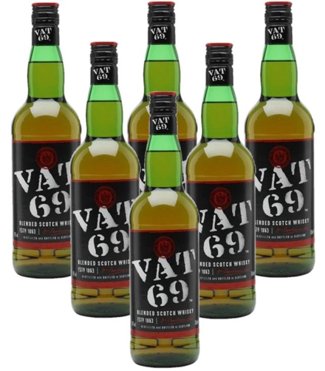 送料無料 洋酒 ブレンデッドスコッチウイスキー バット69 VAT69