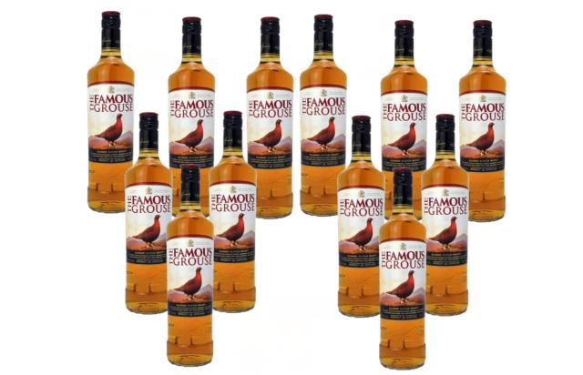【並行輸入品】ブレンデッド スコッチウィスキー フェイマスグラウス ファイネスト 40度 700ml×1ケース/12本