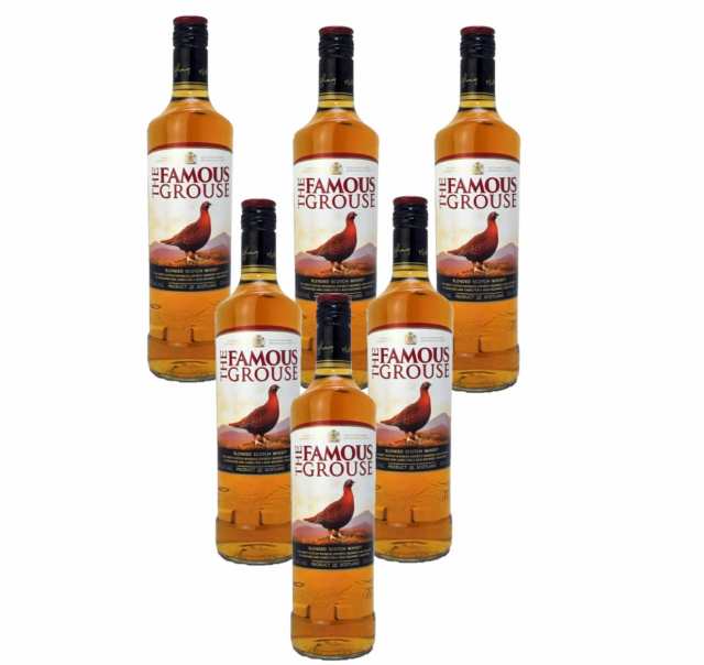 【送料無料】【並行輸入品】ブレンデッド スコッチウィスキー フェイマスグラウス ファイネスト 40度 700ml×6本の通販は