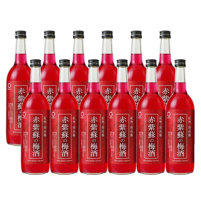 梅酒 中野BC 赤い梅酒 720ml×12本