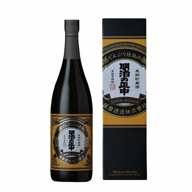 薩摩酒造 さつま白波 明治の正中 芋 25度 1800ml 1.8L×1本 4,080円