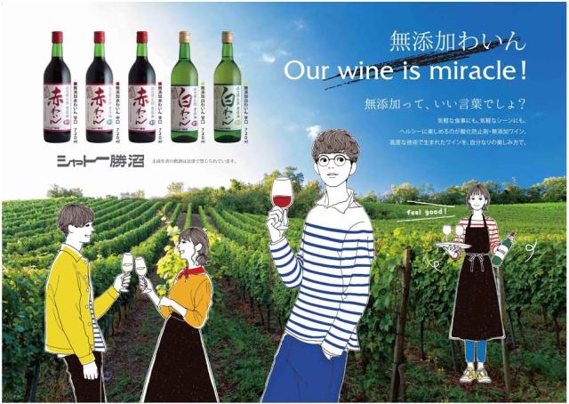 シャトー勝沼 酸化防止剤無添加 赤わいん 甘口 720ml×12本_3