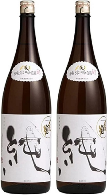 日本酒 宮尾酒造 清酒 〆張鶴 しめはりつる 純米吟醸 純 1800ml 1.8L×2本