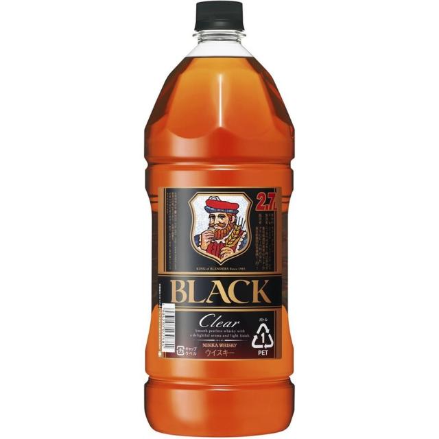 アサヒ ブラックニッカ クリア 2700ml（2.7L）×6本/1ケース