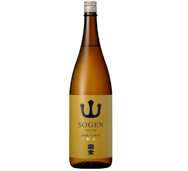 石川 奥能登の地酒 宗玄酒造 宗玄 剣山 1800ml 1.8L 1本