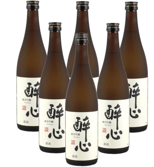 『送料無料6本セット』酔心　純米吟醸　稲穂　1800ml×6本　酔心山根本店　日本酒 酔心 純米吟醸 醉心稲穂の通販